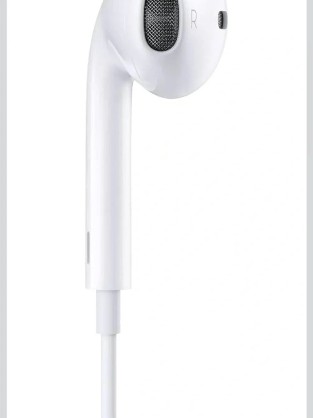 Apple White Lightning Earphones with Built-In Microphone